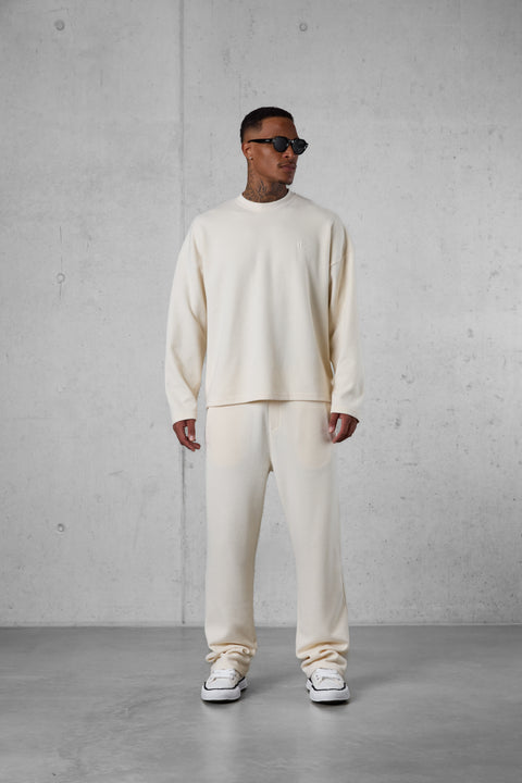 BEIGE COMFY OVERSIZED SWEATER