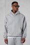 GREY ESSENTIAL OVERSIZED HOODIE