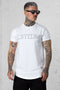 WHITE CHASING COASTLINES TEE