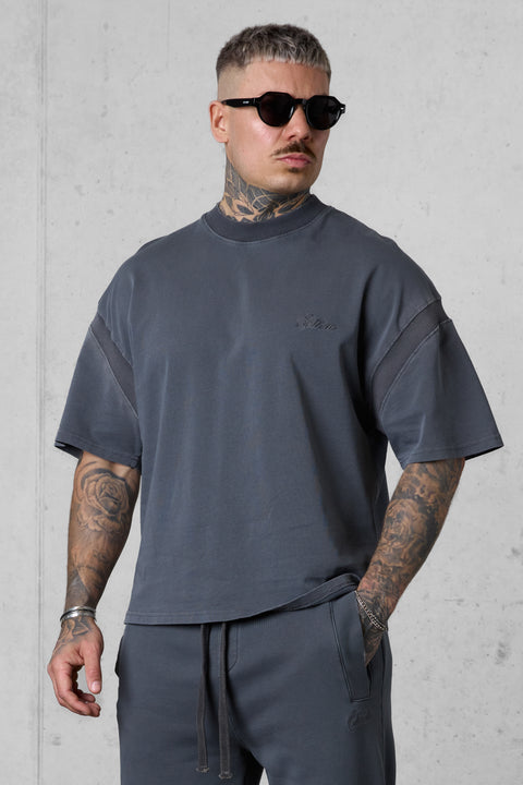 AGED GRAPHITE OVERSIZED TEE