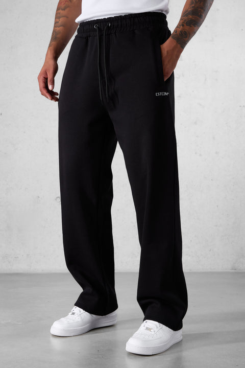 BLACK DISCREET BAGGY JOGGER