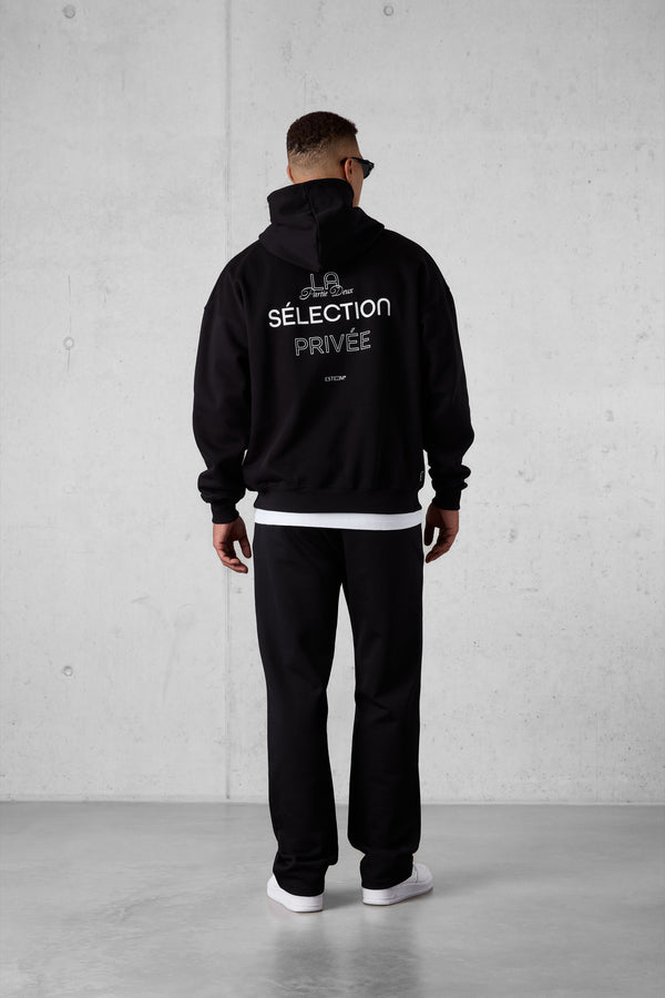 BLACK SÉLECTION PRIVÉE OVERSIZED HOODIE