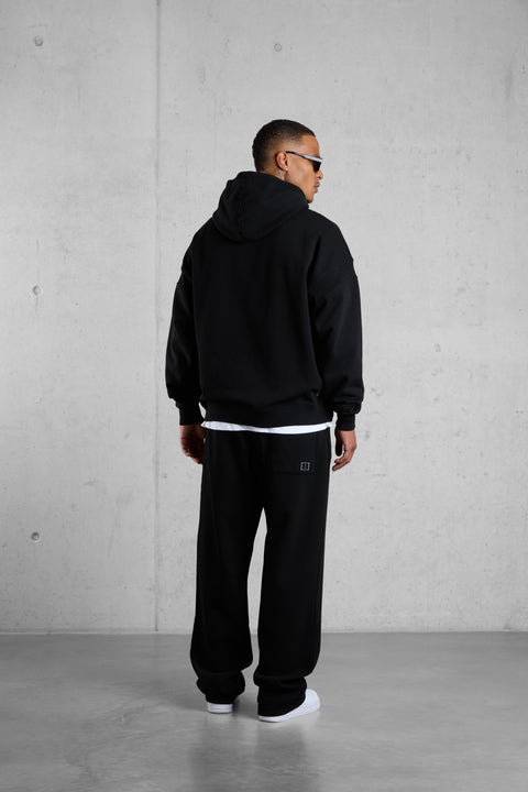 BLACK SIGNATURE BAGGY JOGGER