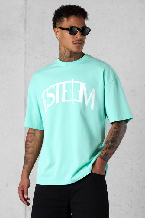 BEACHGREEN CURVE OVERSIZED TEE