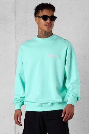 BEACHGREEN MARBELLA SIGNATURE OVERSIZED SWEATER