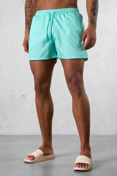 BEACHGREEN PATTERN SWIMSHORTS