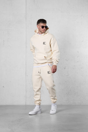 BEIGE EC LOGO JOGGER