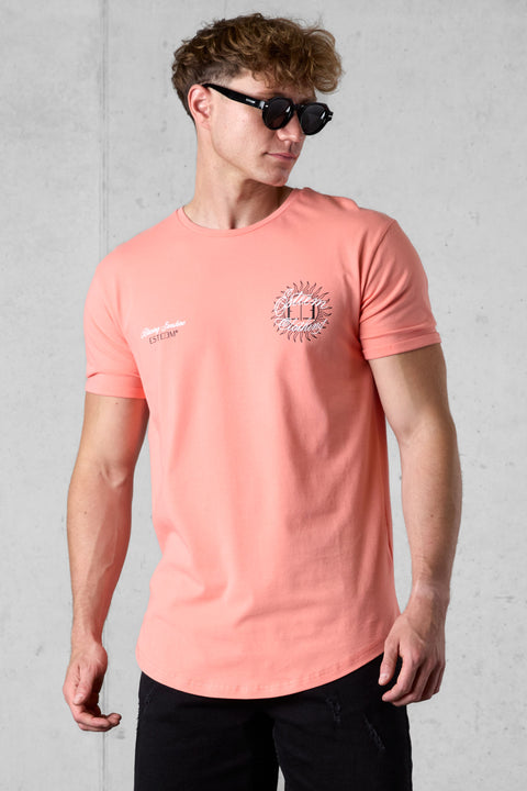 BURNTCORAL BLAZING SUNSHINE TEE