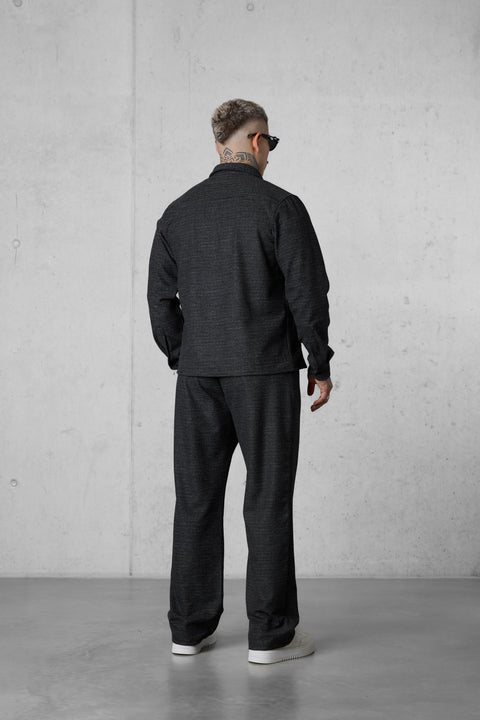 DARKBLUE VINTAGE TAILORED SHIRT