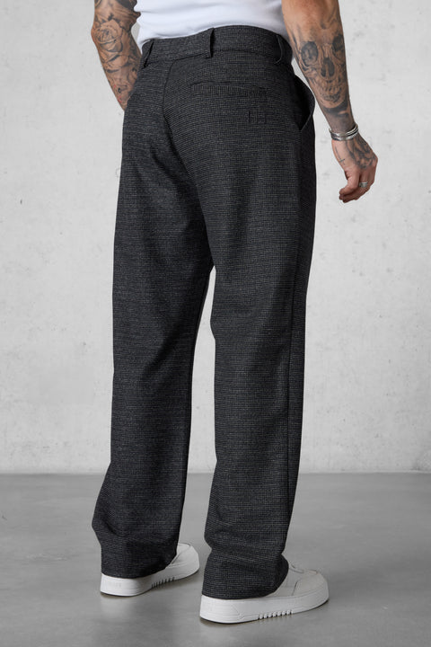 DARKBLUE VINTAGE WIDE TAILORED PANTS