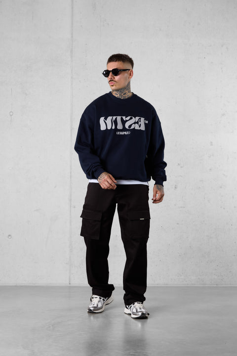 DARKSAPPHIRE CMPNY OVERSIZED SWEATER