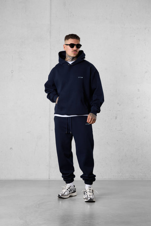 DARKSAPPHIRE ESSENTIAL OVERSIZED HOODIE