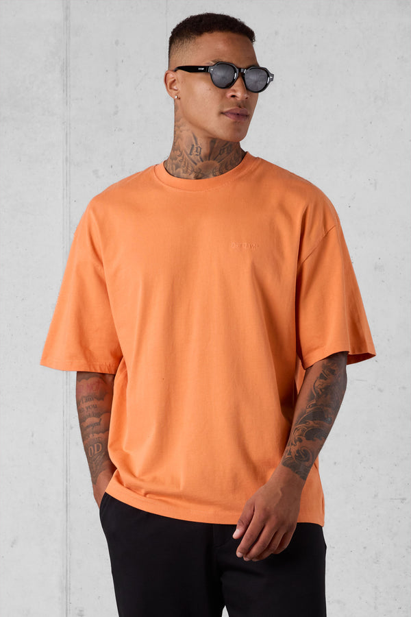 DUSTYORANGE ESSENTIAL OVERSIZED TEE