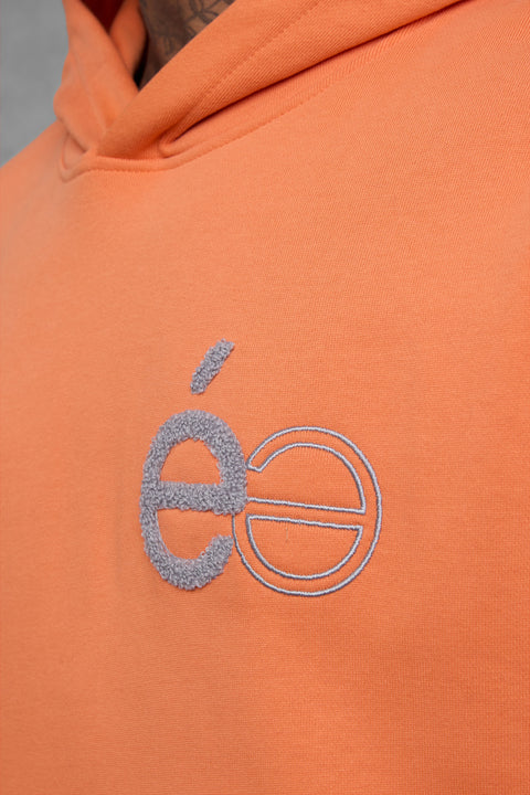 DUSTYORANGE SP APPLIQUÉ OVERSIZED HOODIE