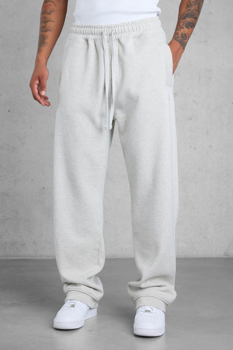 GREY MELANGE SIGNATURE BAGGY JOGGER