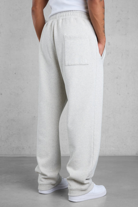 GREY MELANGE SIGNATURE BAGGY JOGGER
