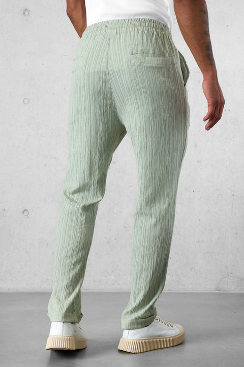 MINT STRIPED PANTS