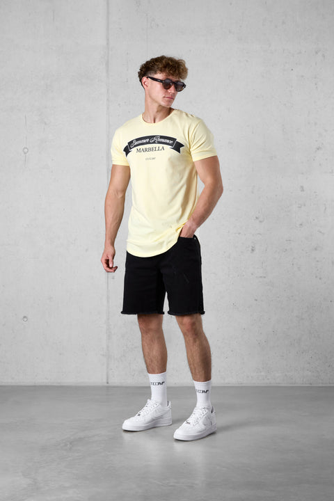 PASTELYELLOW SUMMER ROMANCE TEE