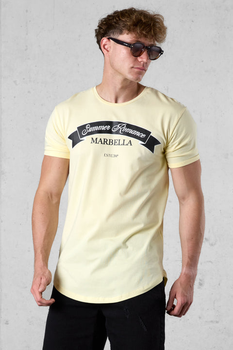 PASTELYELLOW SUMMER ROMANCE TEE