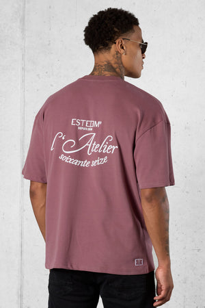 ROSEBROWN L'ATELIER 76 OVERSIZED TEE