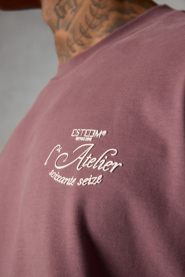 ROSEBROWN L'ATELIER 76 OVERSIZED TEE