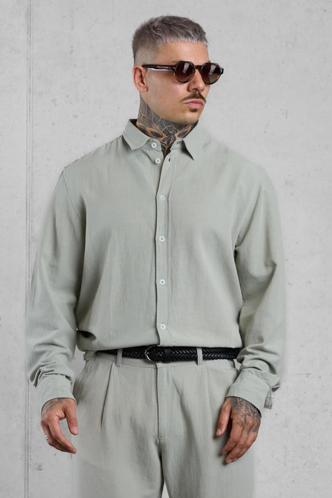 SAGE LINEN SHIRT