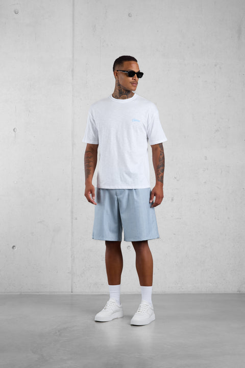 WHITE SIGNATURE REGULAR TEE