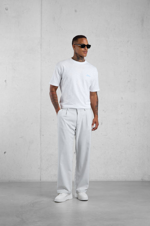 CLOUDGREY WIDE TAILORED PANTS