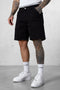 WASHED BLACK SEAMS JEANSSHORTS