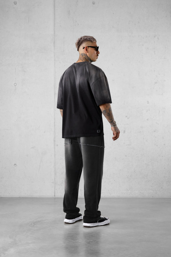 WASHED GREY ICON OVERSIZED TEE